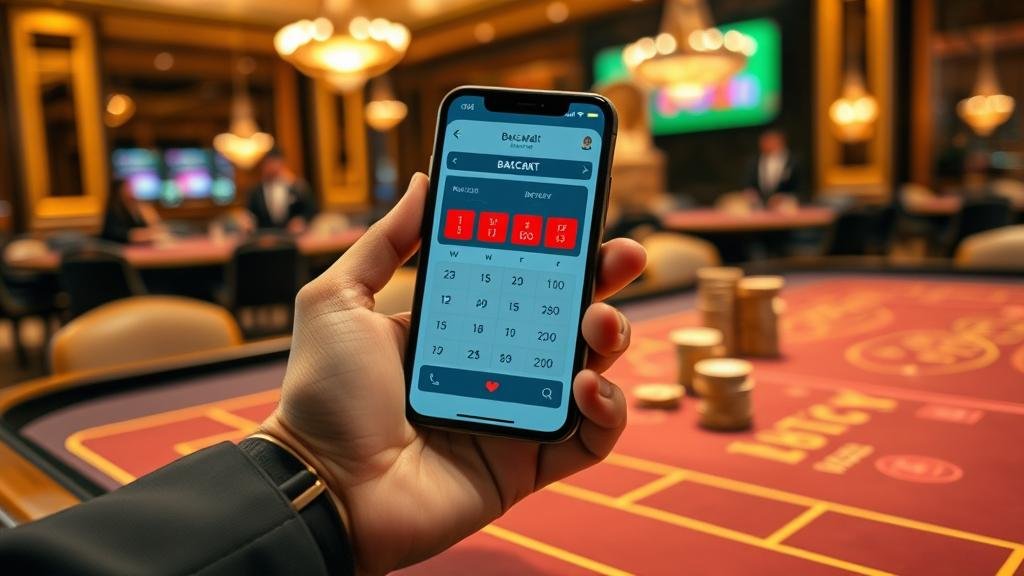 การเลือกห้องบาคาร่าตามรูปแบบไพ่