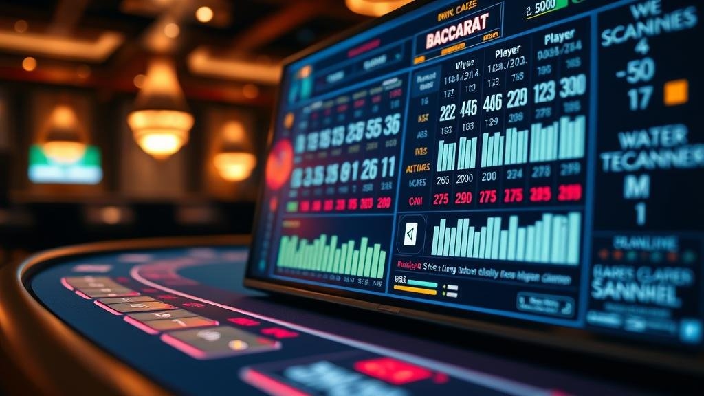 ตารางสถิติเค้าไพ่บาคาร่า