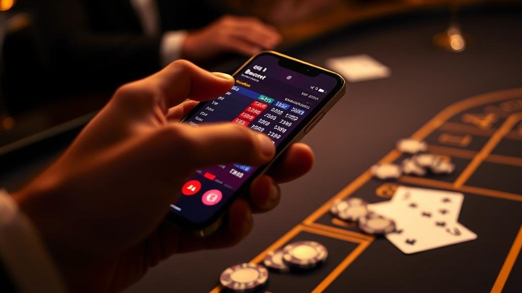 การเล่นบาคาร่าบนสมาร์ทโฟน