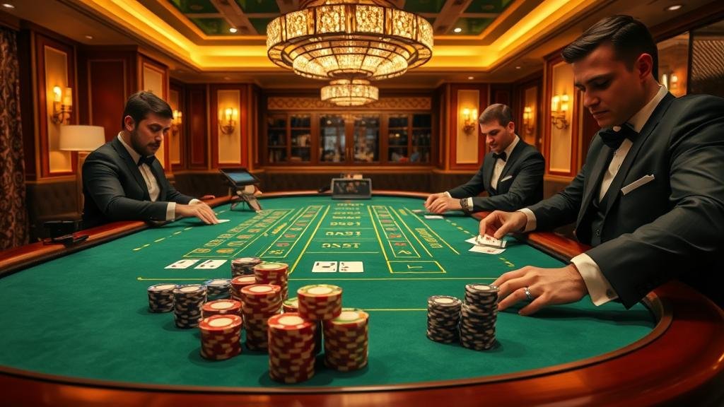 เค้าไพ่บาคาร่า สองตัด และ ปิงปอง