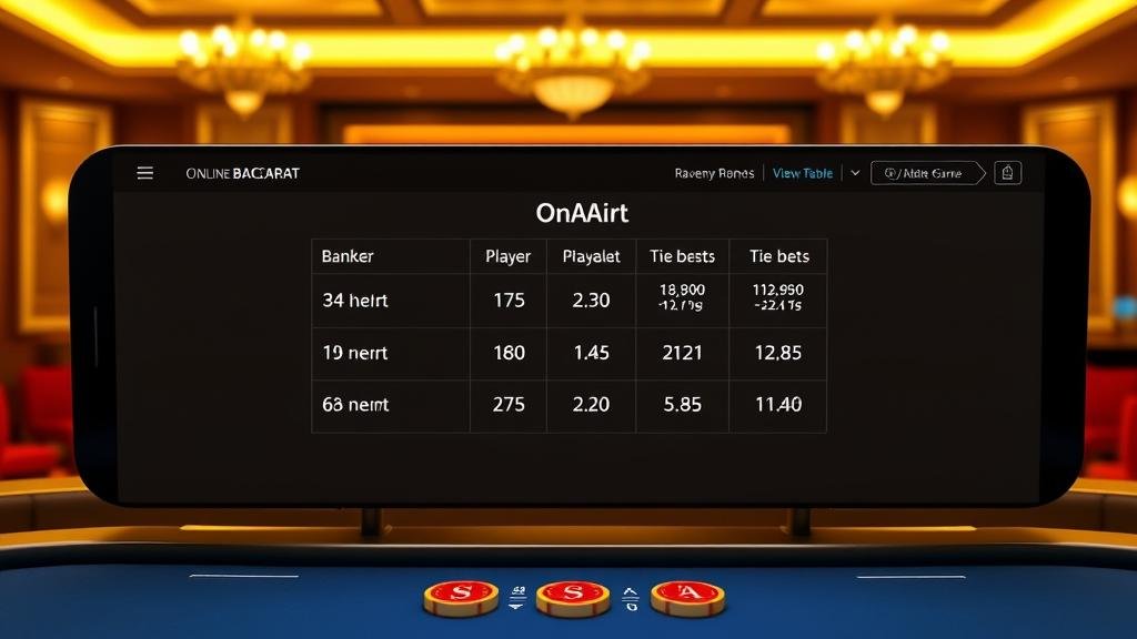 กราฟสถิติบาคาร่า แสดงแนวโน้มการชนะ