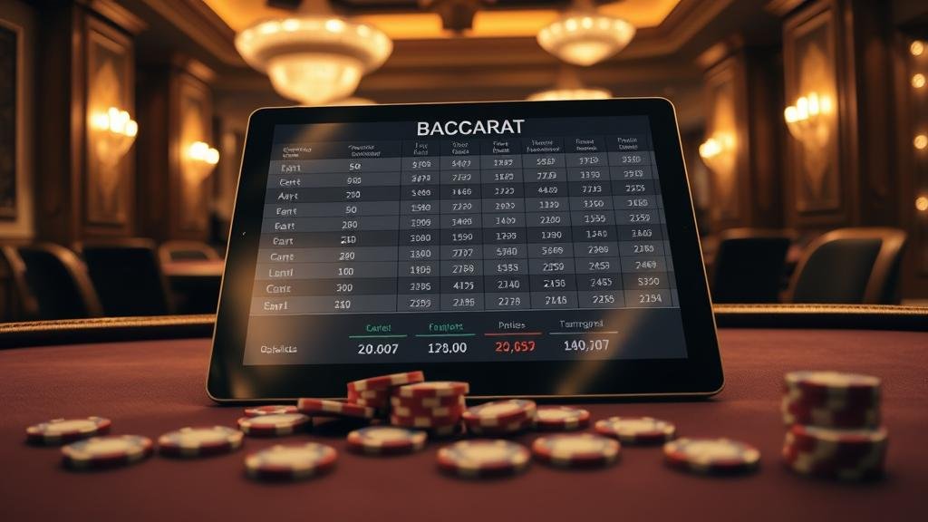 ตัวอย่างเค้าไพ่บาคาร่า ปิงปองและมังกร