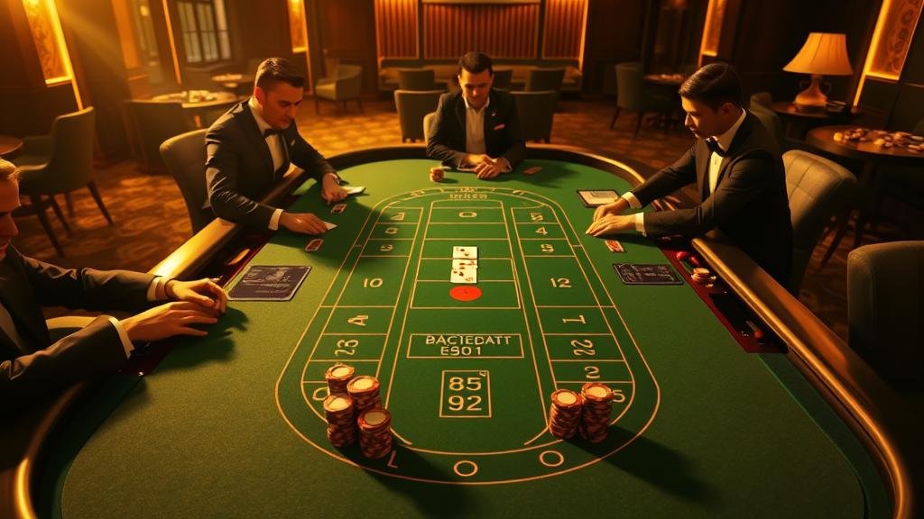 ดีลเลอร์สาวสวยในบาคาร่า AE