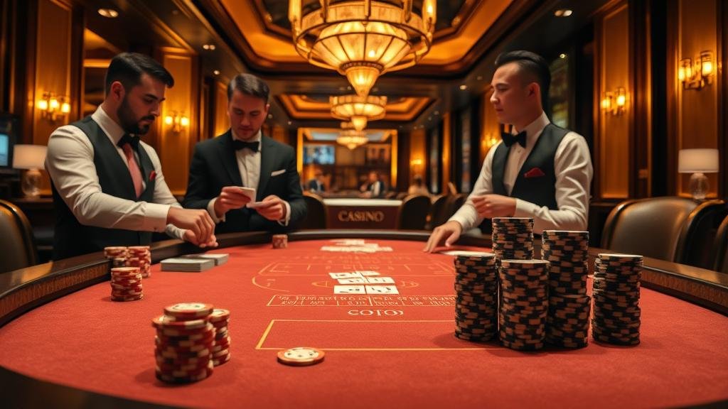 การเล่นบาคาร่าหลายโต๊ะและสลับค่าย