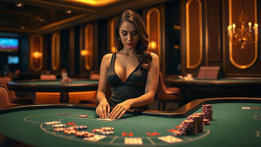 สตูดิโอบาคาร่า DG Casino ที่ทันสมัย