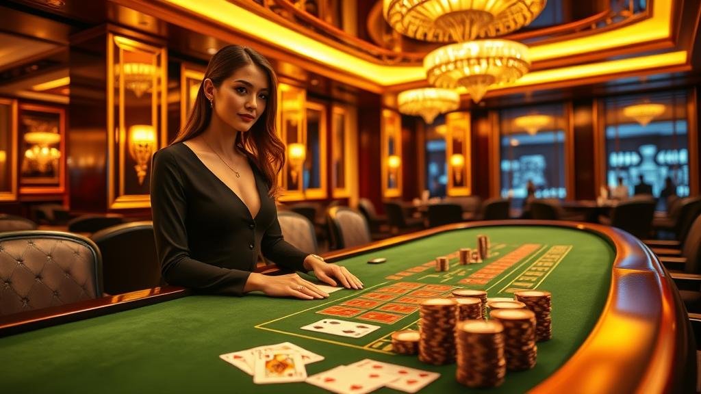 ดีลเลอร์บาคาร่า Playtech มืออาชีพ