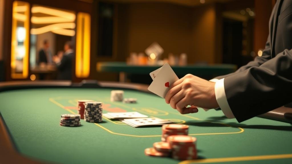 ดีลเลอร์สาวสวยในเกมบาคาร่าสด Ezugi