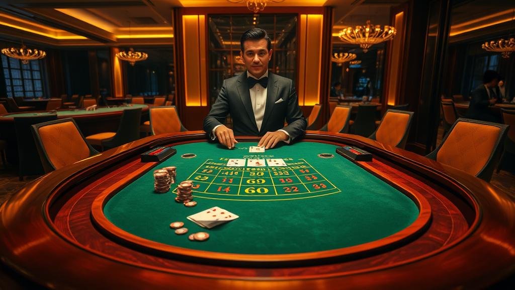 สตรีมเมอร์สาวสวยในเกมบาคาร่า AllBet