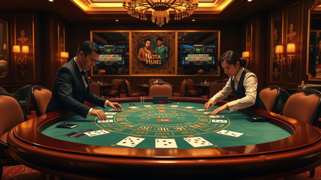 ภาพประกอบการบริหารจัดการเงินทุนในการเล่นบาคาร่า