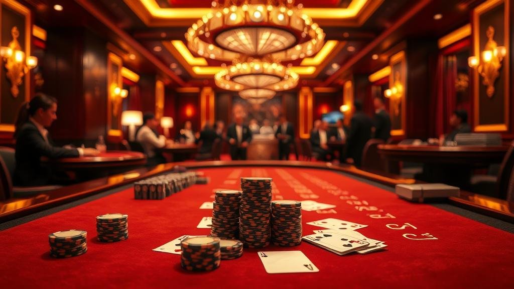 หน้าจอแสดงผลสถิติไพ่บาคาร่า