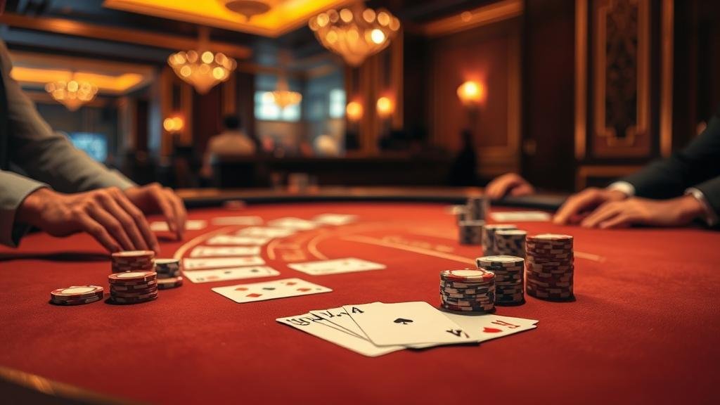 ภาพประกอบเกมบาคาร่าที่น่าตื่นเต้น