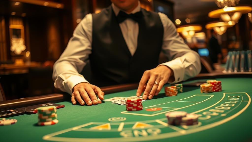 การเปิดไพ่บาคาร่าสดบนเดสก์ท็อป