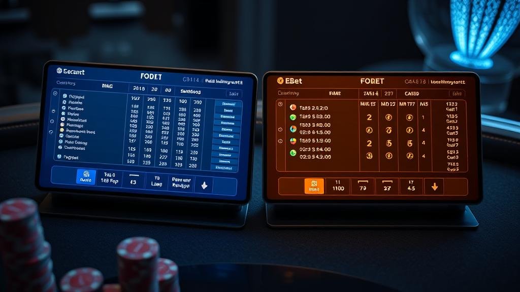 แผนภาพกลยุทธ์การเล่นบาคาร่า