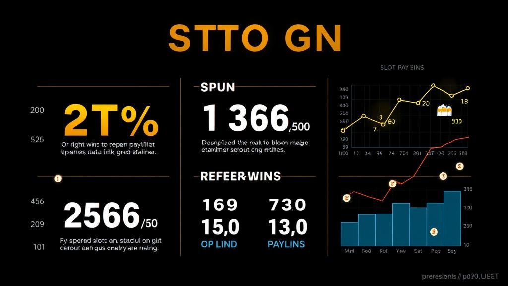 การแสดงผลเพย์ไลน์ที่ชนะบนสล็อตออนไลน์