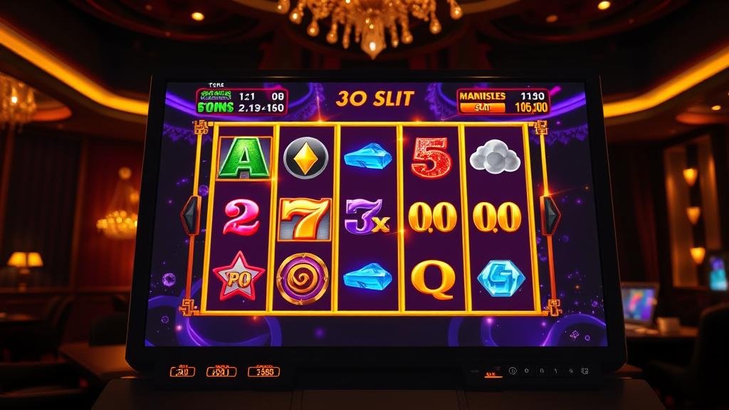 ตารางการจ่ายเงินและสัญลักษณ์ตัวคูณในเกมสล็อต