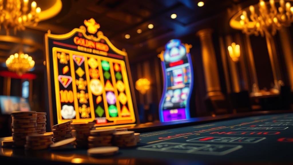 สัญลักษณ์ยักษ์ใน สล็อต GoldenHero เพิ่มโอกาสชนะ