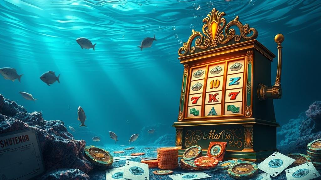 สัญลักษณ์สล็อต 4ThePlayer มหาสมุทร