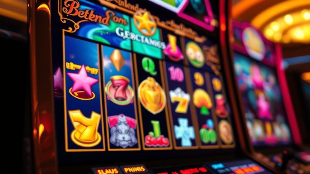 หน้าจอตั้งค่าออโต้สปินเกมสล็อต