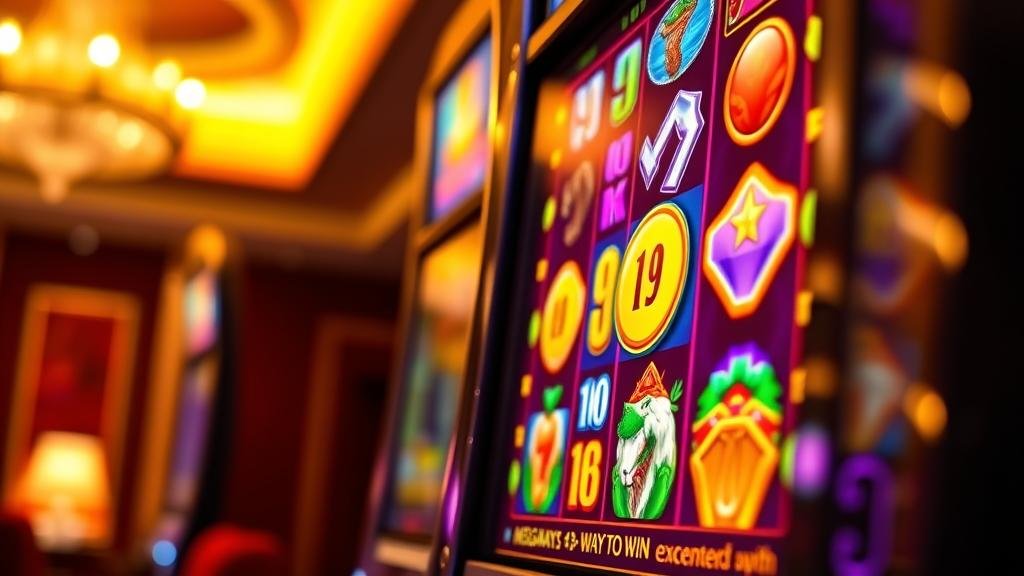 หน้าจอแอปคาสิโนมือถือ แสดงเกมสล็อตพร้อม RTP