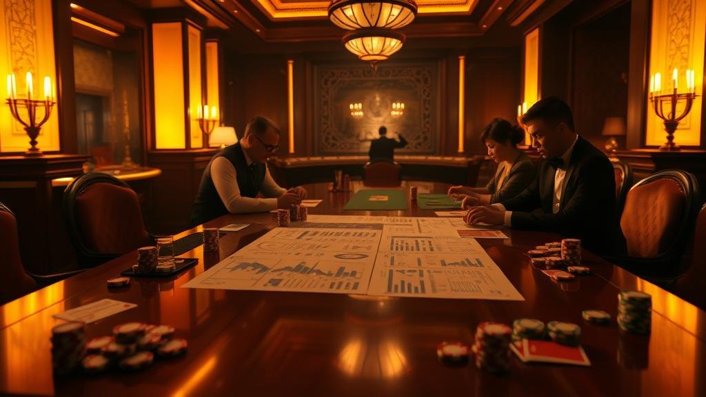 แผนภาพแสดงเทคนิควิเคราะห์และจัดการความเสี่ยงหวย