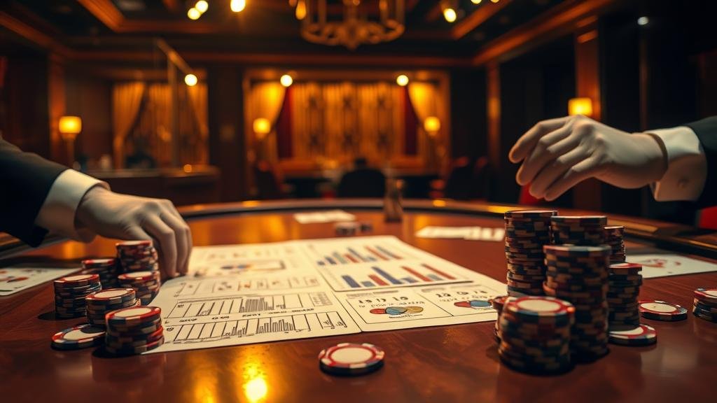 แผนภาพแสดงกลยุทธ์การเลือกเลขหวย