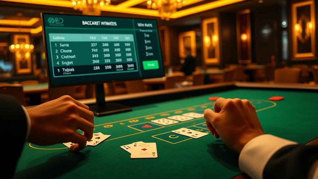 สถิติและเส้นทางไพ่บาคาร่า