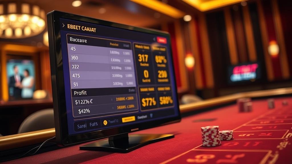 สูตรเด็ดบาคาร่า EBET Nova: เช็คเปอร์เซ็นต์กำไรไว เข้าใจง่าย สมัครเลย 24 ชม.