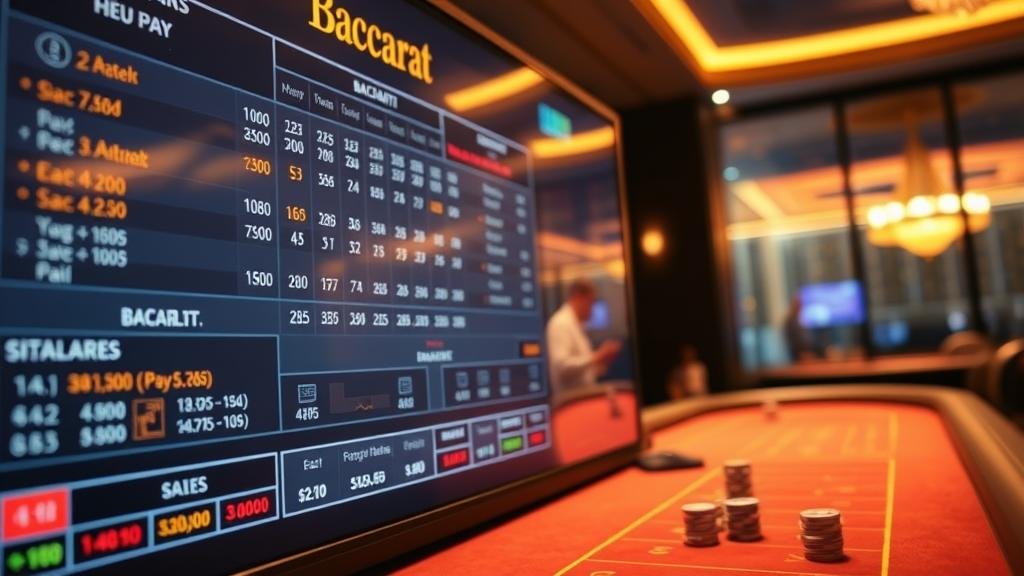 ตัวอย่างเค้าไพ่บาคาร่า SA ที่พบบ่อย