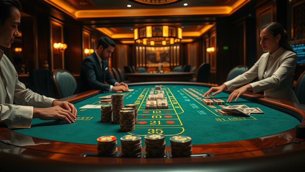 เปรียบเทียบหน้าจอการเล่นบาคาร่าจากค่ายต่างๆ