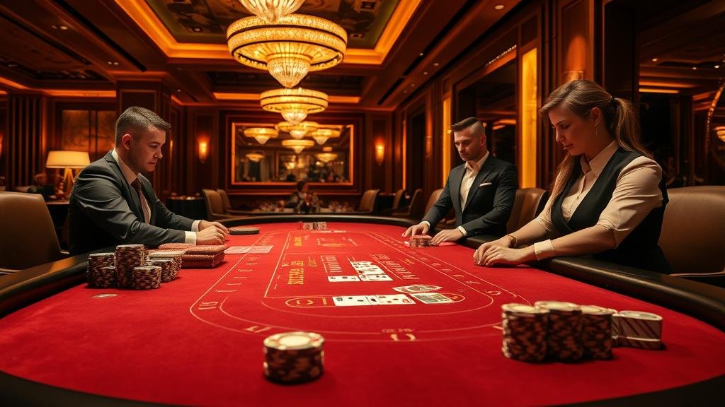 ตารางถนนตาโต (Big Road) แสดงเค้าไพ่บาคาร่า