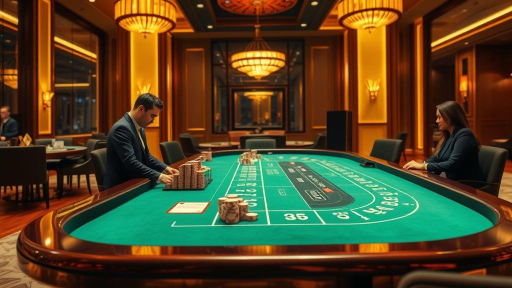 ตารางแสดงสูตรเดินเงินและอัตราจ่ายบาคาร่า