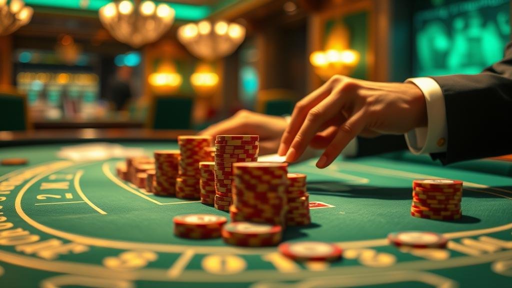 ตัวอย่างเค้าไพ่ถนนเล็กในเกมบาคาร่า