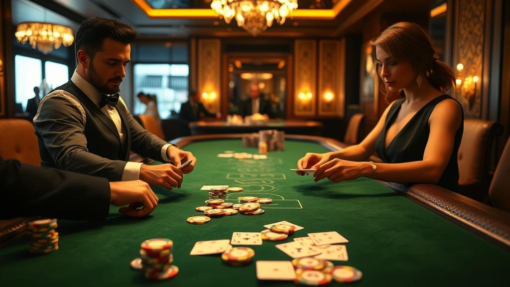 ตัวอย่างเค้าไพ่บาคาร่ารูปแบบต่างๆ