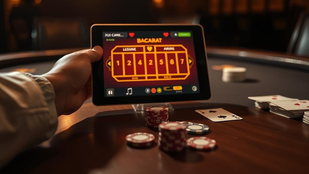เปิดสูตรลับบาคาร่า: คุมงบ-อ่านไพ่แม่นยำ ฉบับเพื่อนซี้บนแท็บเล็ต