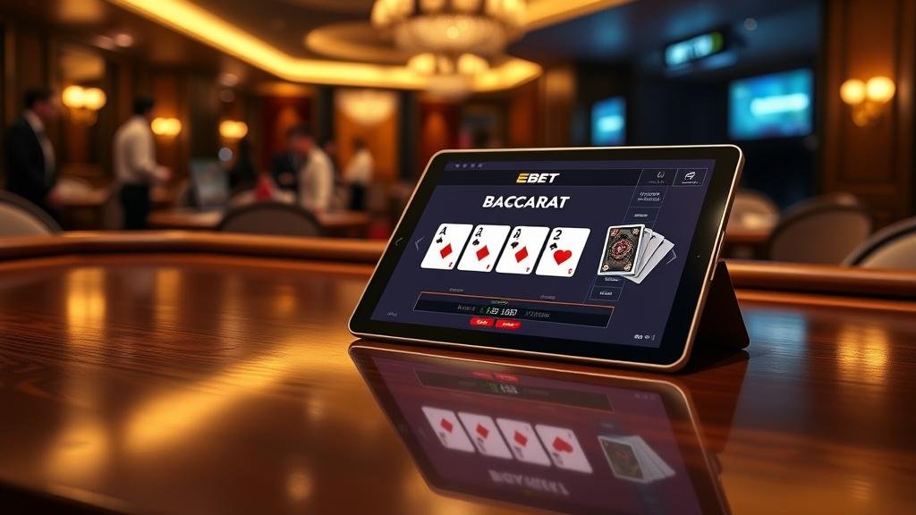 บาคาร่า EBET: เจาะลึกการจัดอันดับล็อคอินล่าสุดและวิธีวางเดิมพันสิงคโปร์