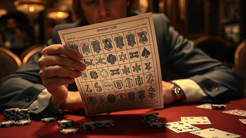 แผนภาพการจัดการเงินทุนและกลยุทธ์บาคาร่า