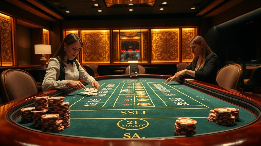 อินเทอร์เฟซบาคาร่า Entwine Tech ที่เรียบง่าย