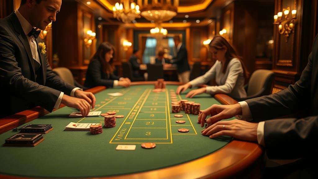 หน้าจอเกมบาคาร่า WM Casino พร้อมสถิติ