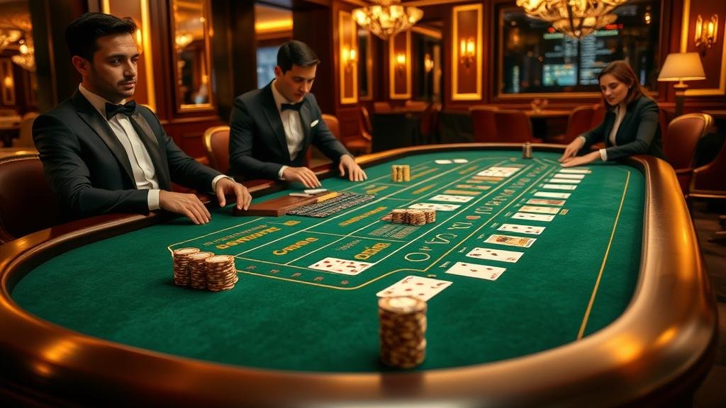 ตารางแสดงเค้าไพ่บาคาร่าแบบต่างๆ