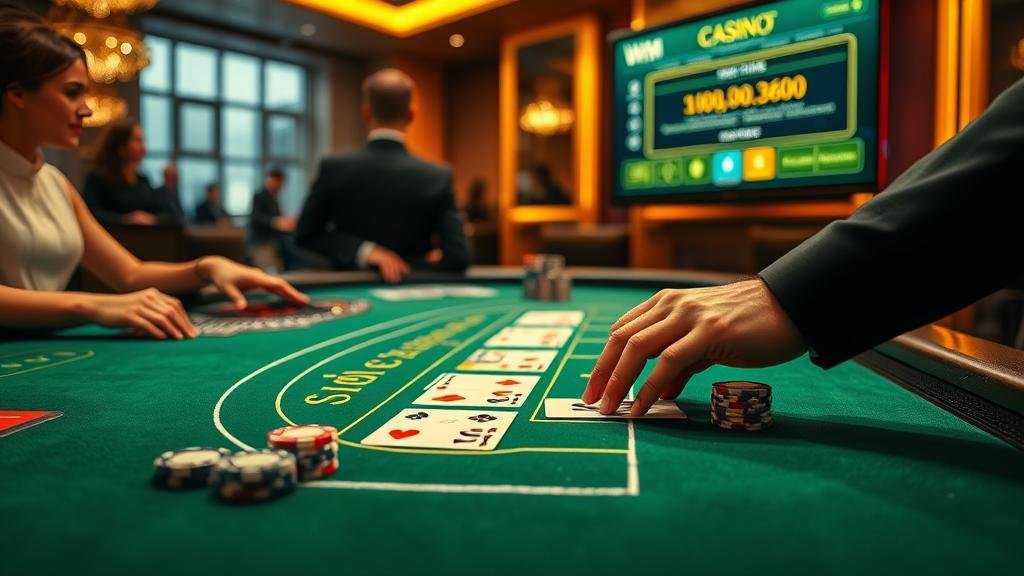 หน้าจอเกมบาคาร่า Playtech ที่ใช้งานง่าย