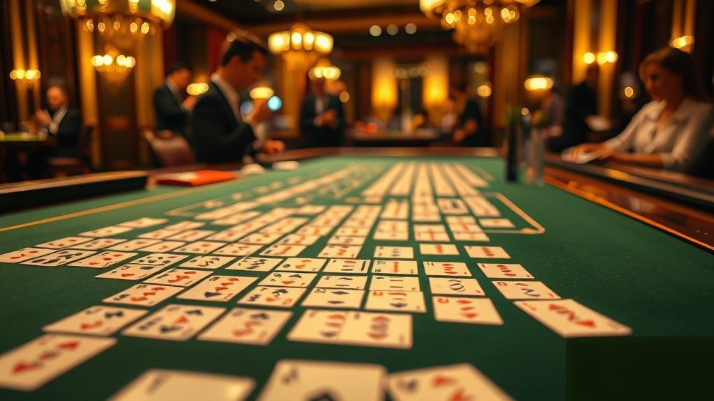 ตัวอย่างรูปแบบการออกไพ่บาคาร่าที่ซับซ้อน