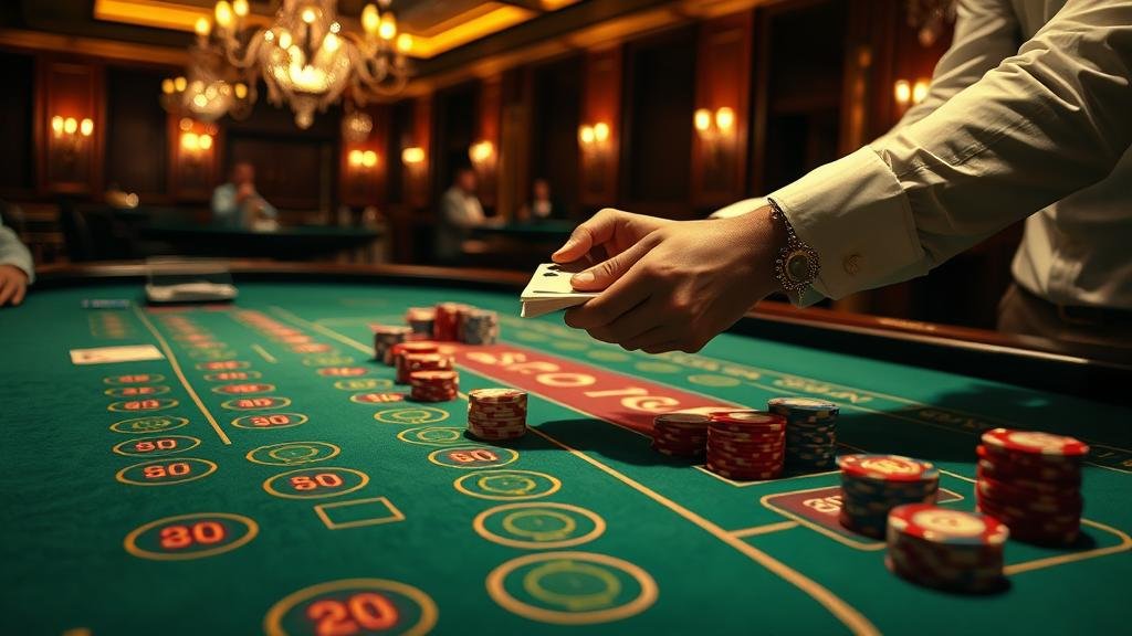 ภาพแสดงกลยุทธ์การเดินเงินบาคาร่า