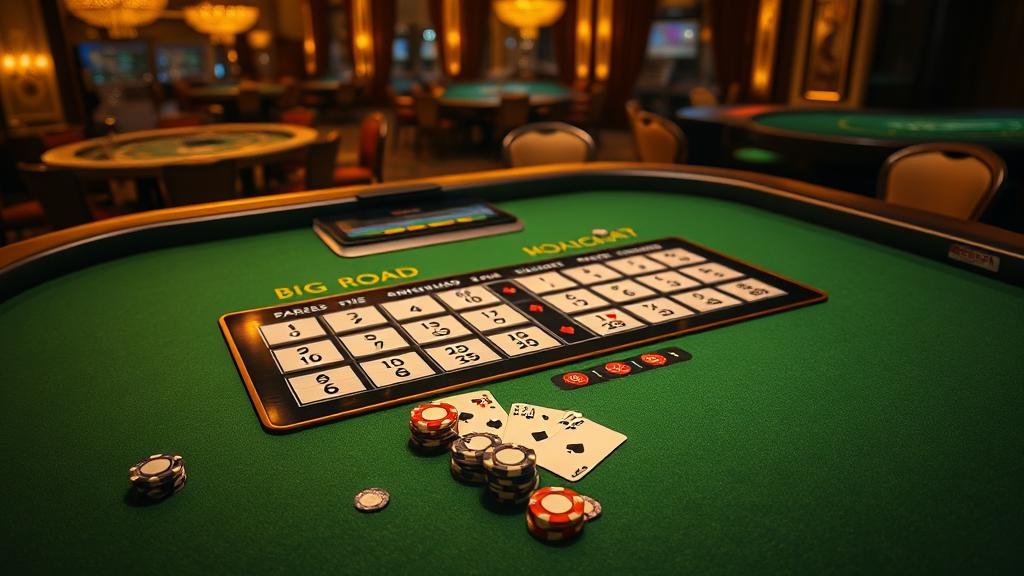 หน้าจอการเลือกห้องบาคาร่า AE, XPG, และ WM