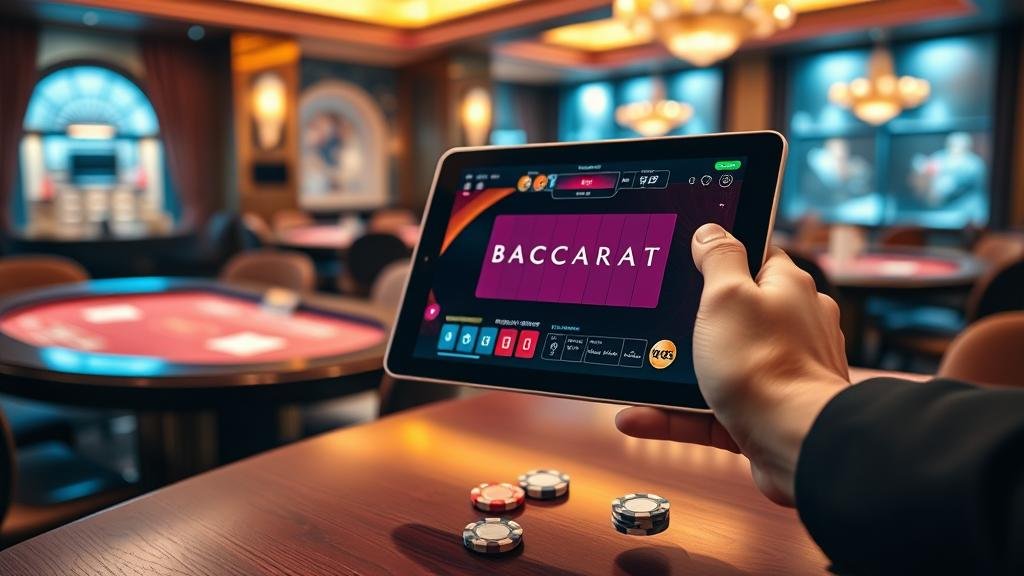 เล่นบาคาร่าบนเดสก์ท็อปและแท็บเล็ต