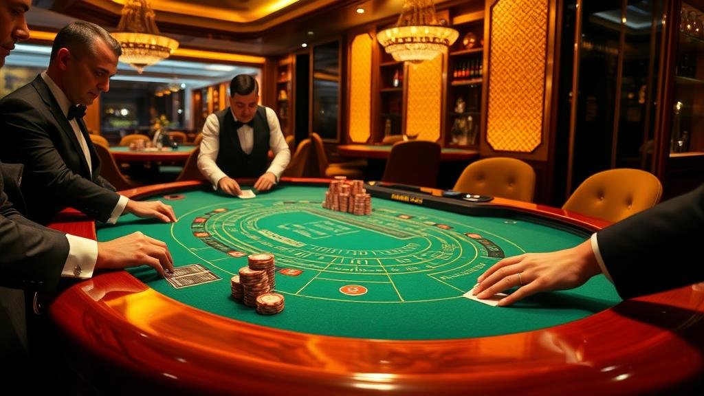 ตัวอย่างเค้าไพ่บาคาร่า