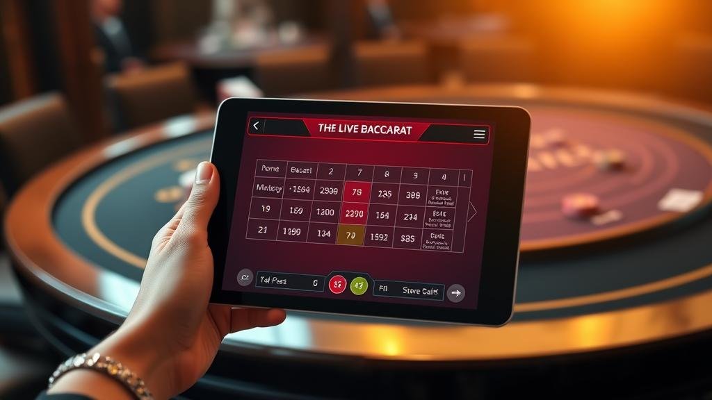 การเล่นบาคาร่าบนมือถือพร้อมสถิติ