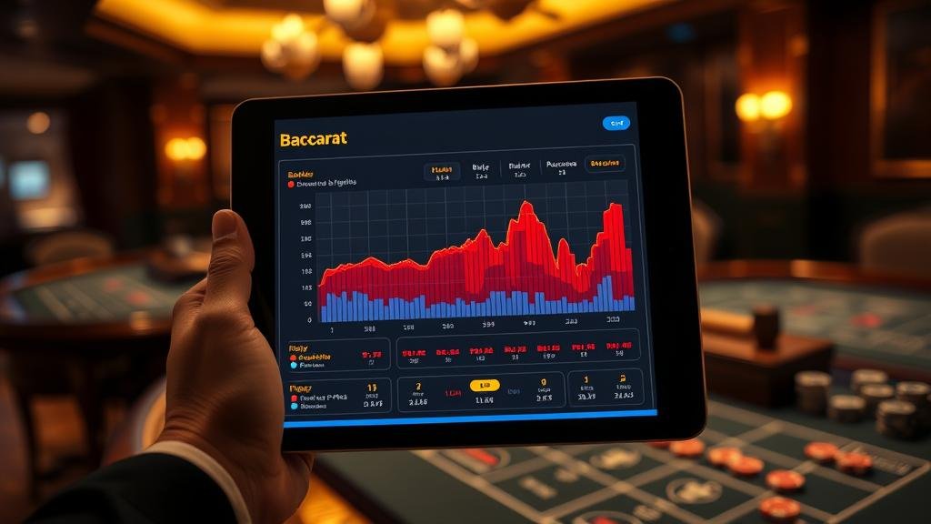 การปรับกลยุทธ์บาคาร่าตามฮีตแมปบนแท็บเล็ต