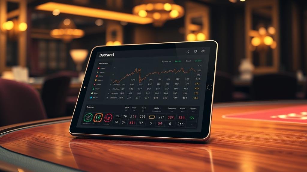 การจัดการงบประมาณและตั้งเป้ากำไรบาคาร่าบน iPad