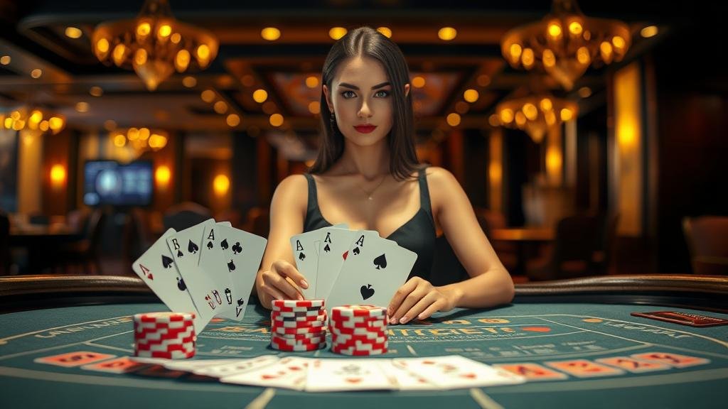 การวางเดิมพันบาคาร่าสดบนแท็บเล็ต