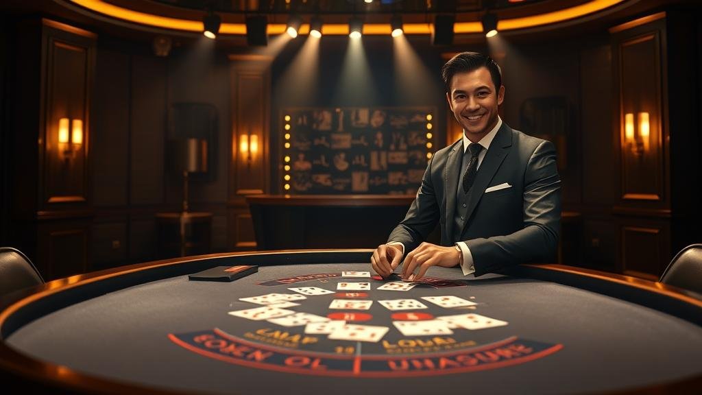 สถิติและเค้าไพ่บาคาร่าบนหน้าจอ